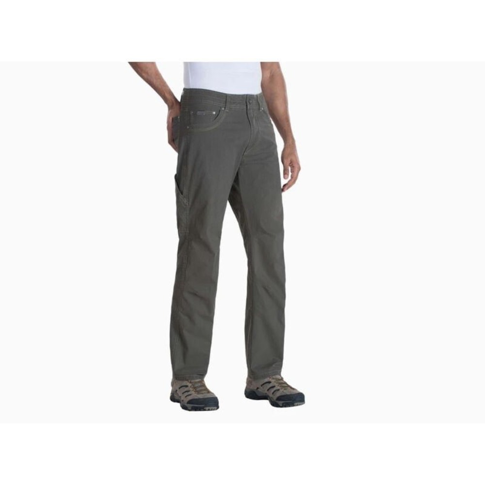 Kuhl Revolvr Mens 38x32 Olive Green Uberkuhl Hiking Pants Articulated Knee